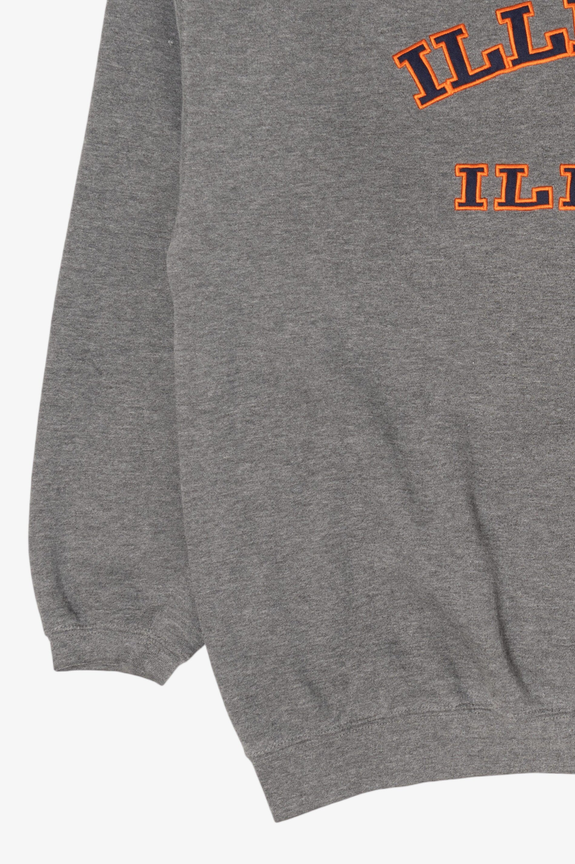 Vintage Gray Illinois Illini Sweatshirt (2000s)