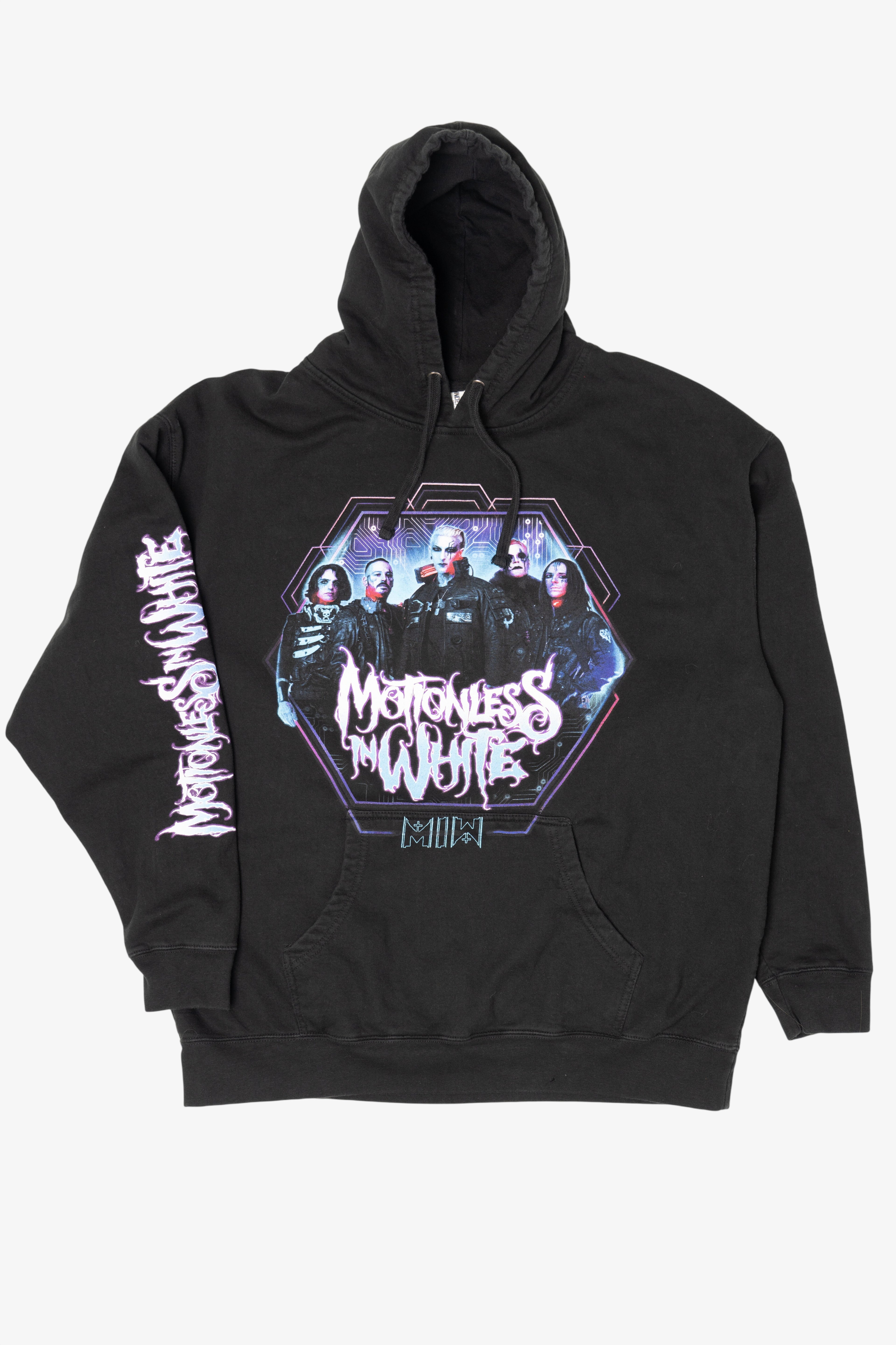 Motionless In White Trinity Of Terror Tour Hooded Sweatshirt (2020s)
