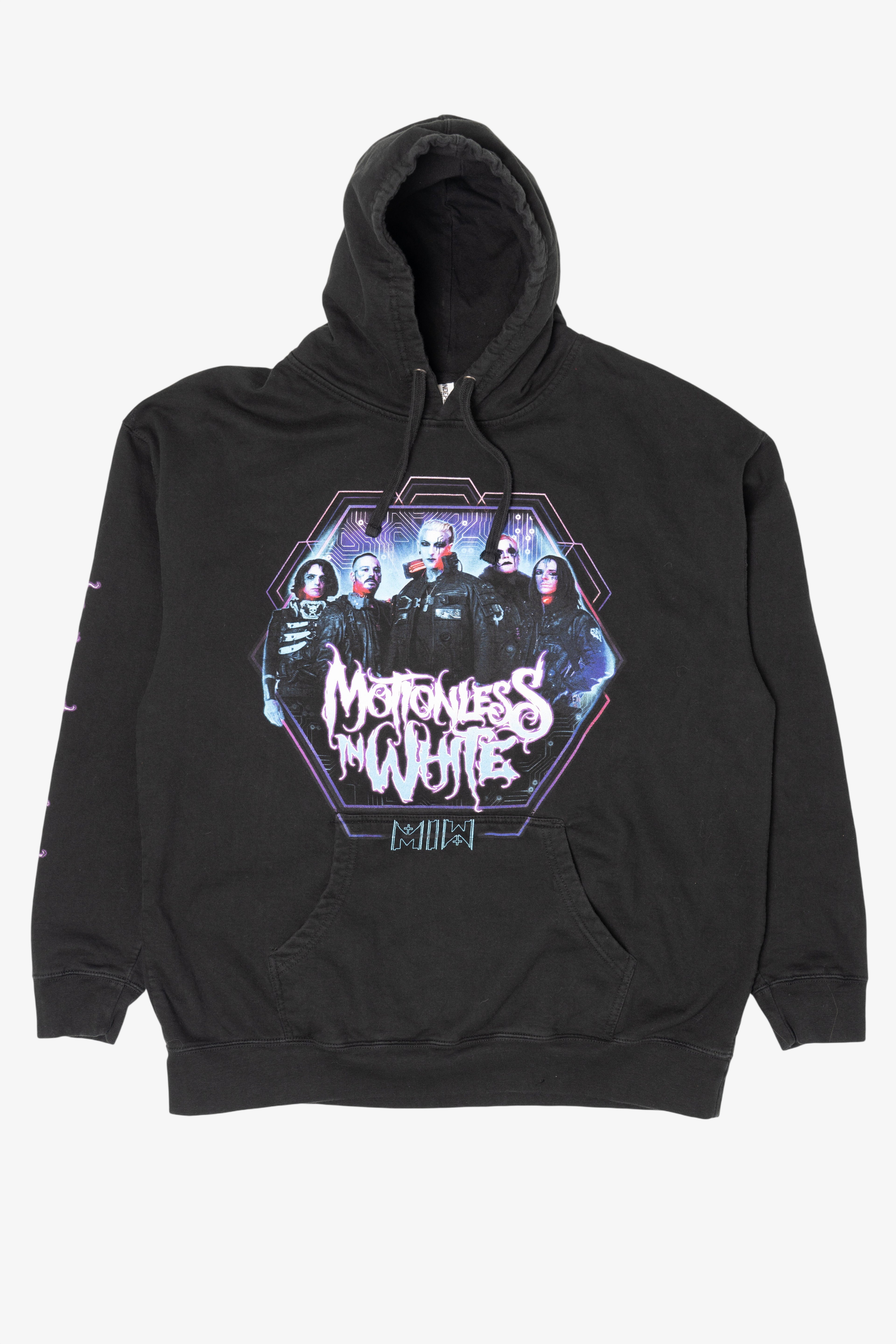 Motionless In White Trinity Of Terror Tour Hooded Sweatshirt (2020s)