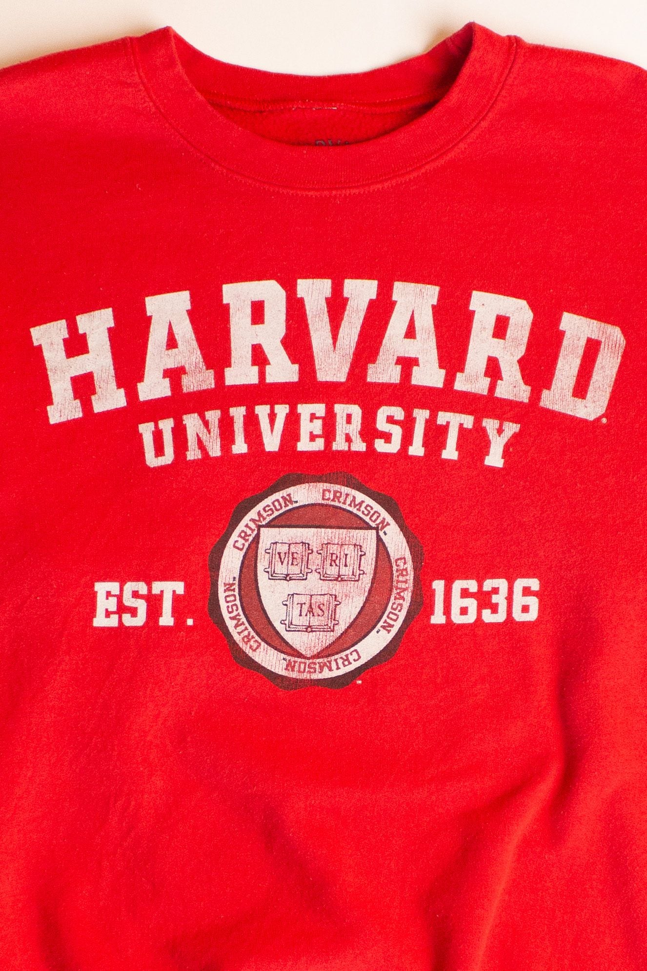 Red Harvard University Sweatshirt (2010s)