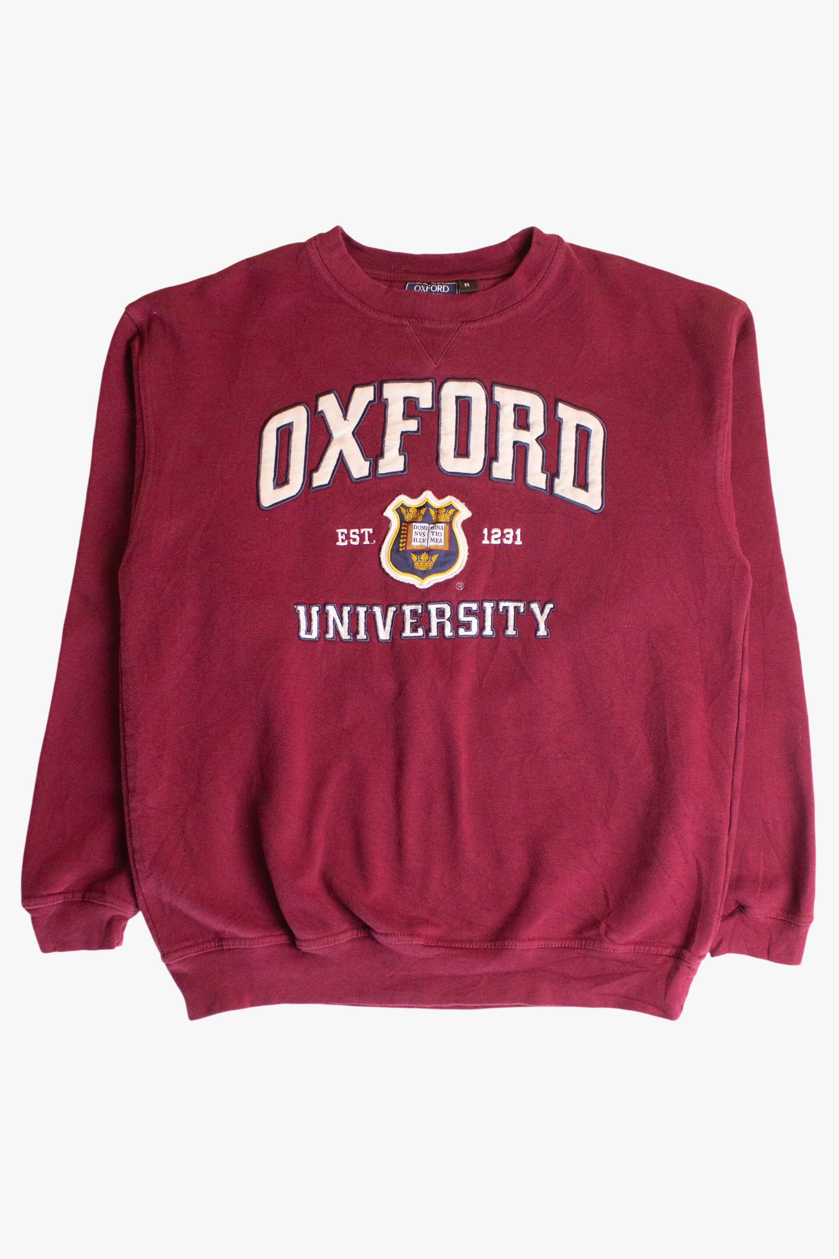 Vintage Embroidered Oxford University Sweatshirt (2000s)
