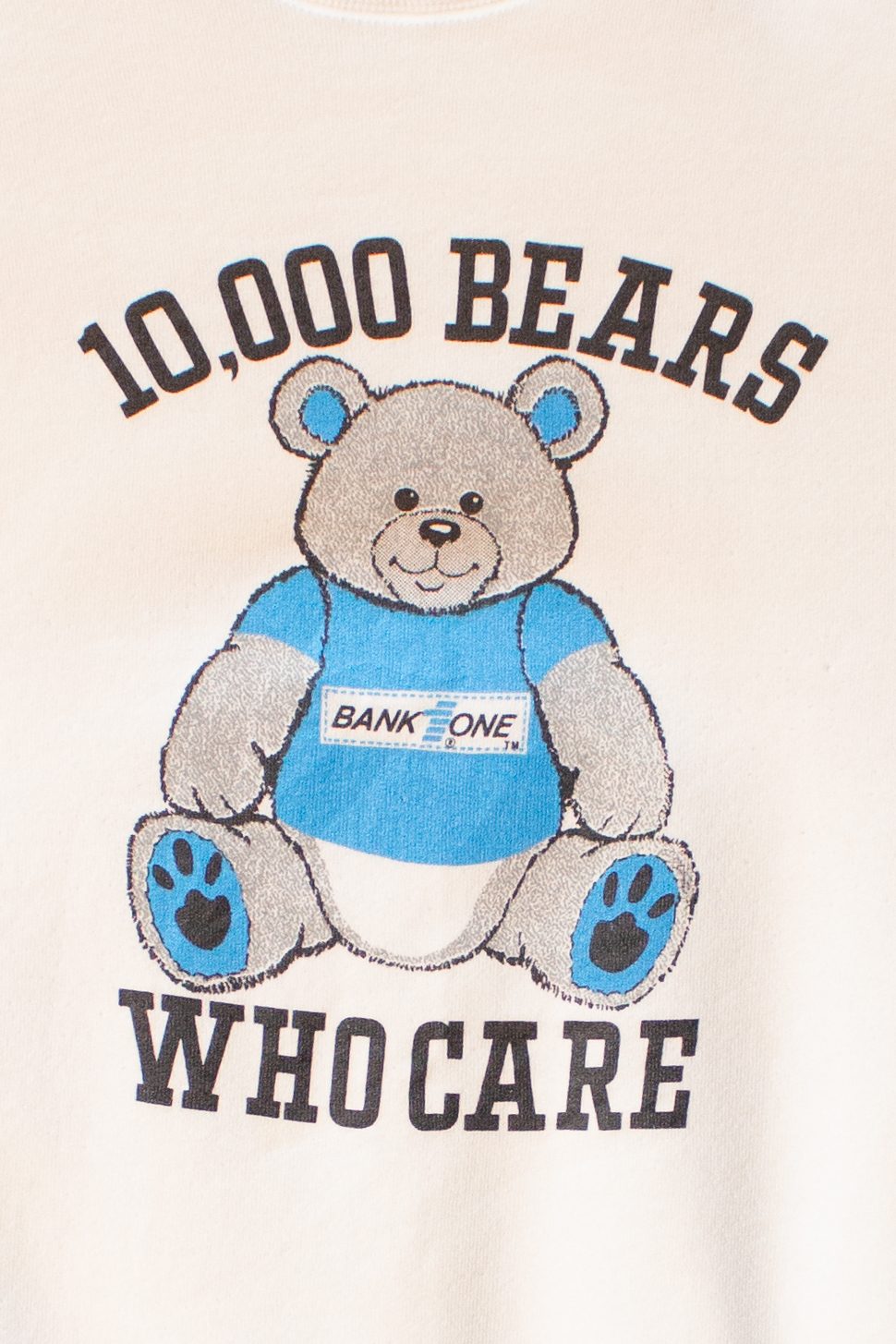 Vintage 10,000 Bears Who Care Sweatshirt (1980s)