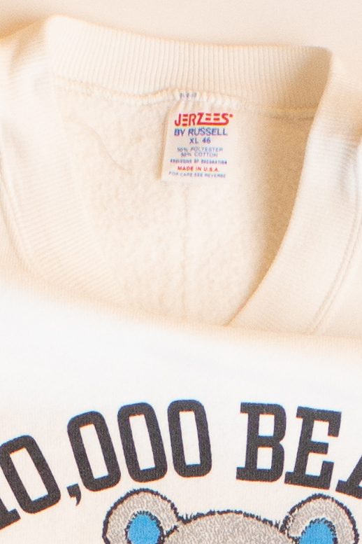 Vintage 10,000 Bears Who Care Sweatshirt (1980s)