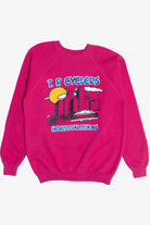 Vintage "T.P. Cyclers" "Houston, Texas" City Skyline Sweatshirt (1990s)