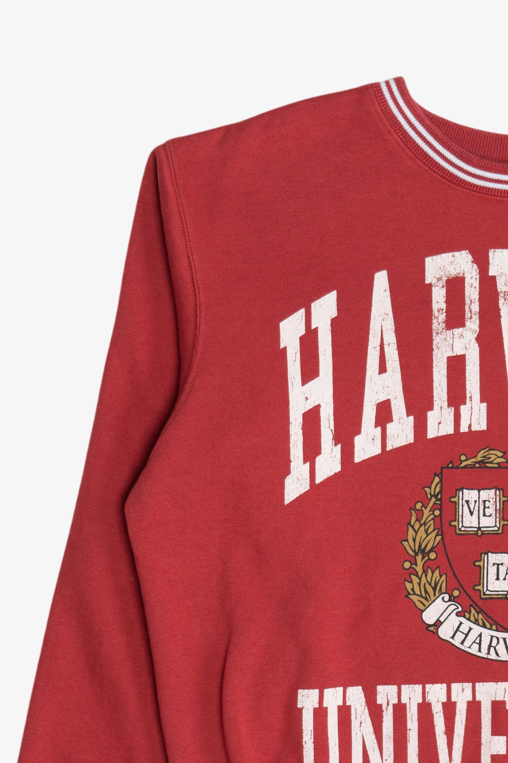 Harvard University Striped Hem Sweatshirt (2020s)
