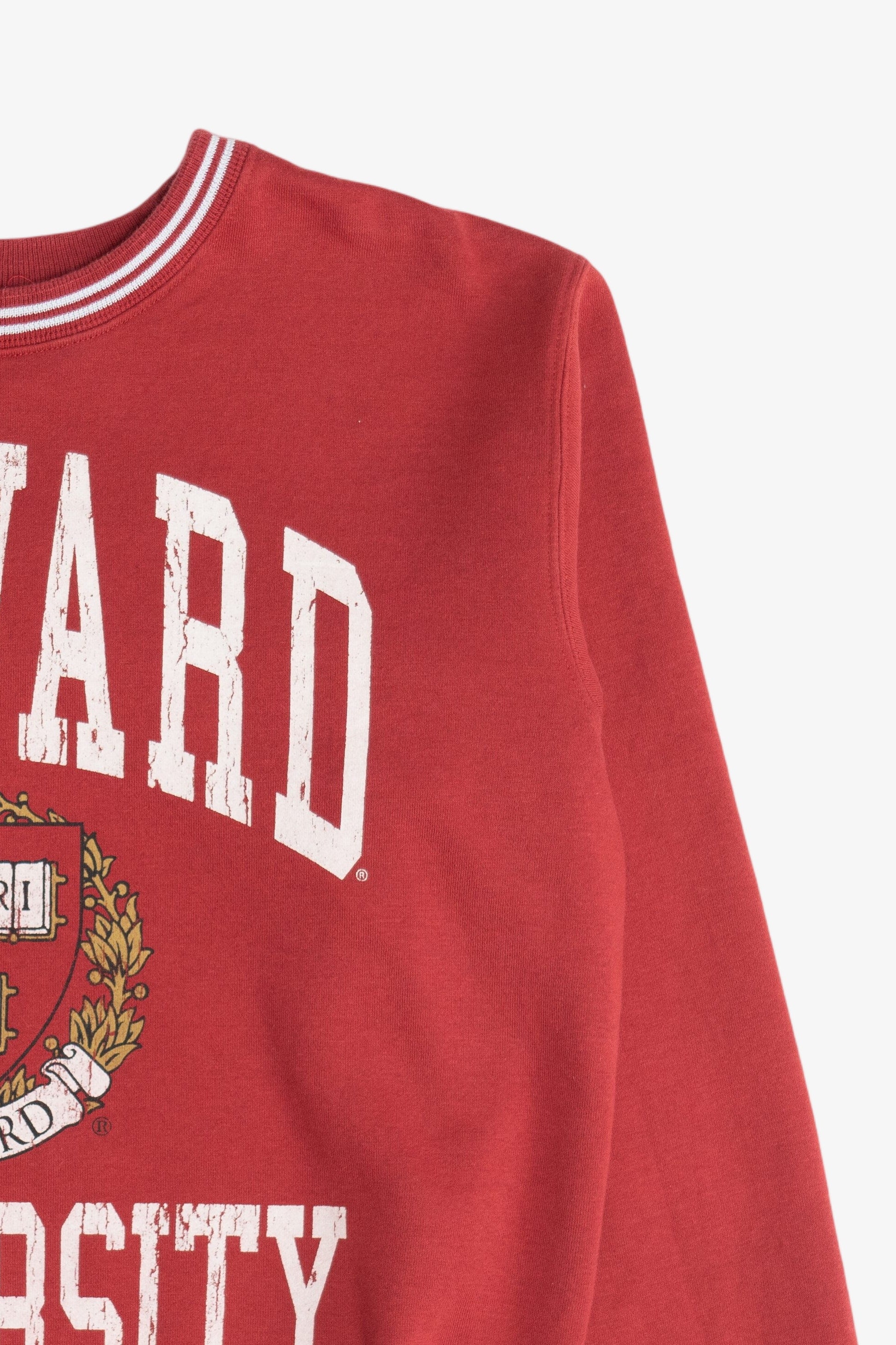 Harvard University Striped Hem Sweatshirt (2020s)