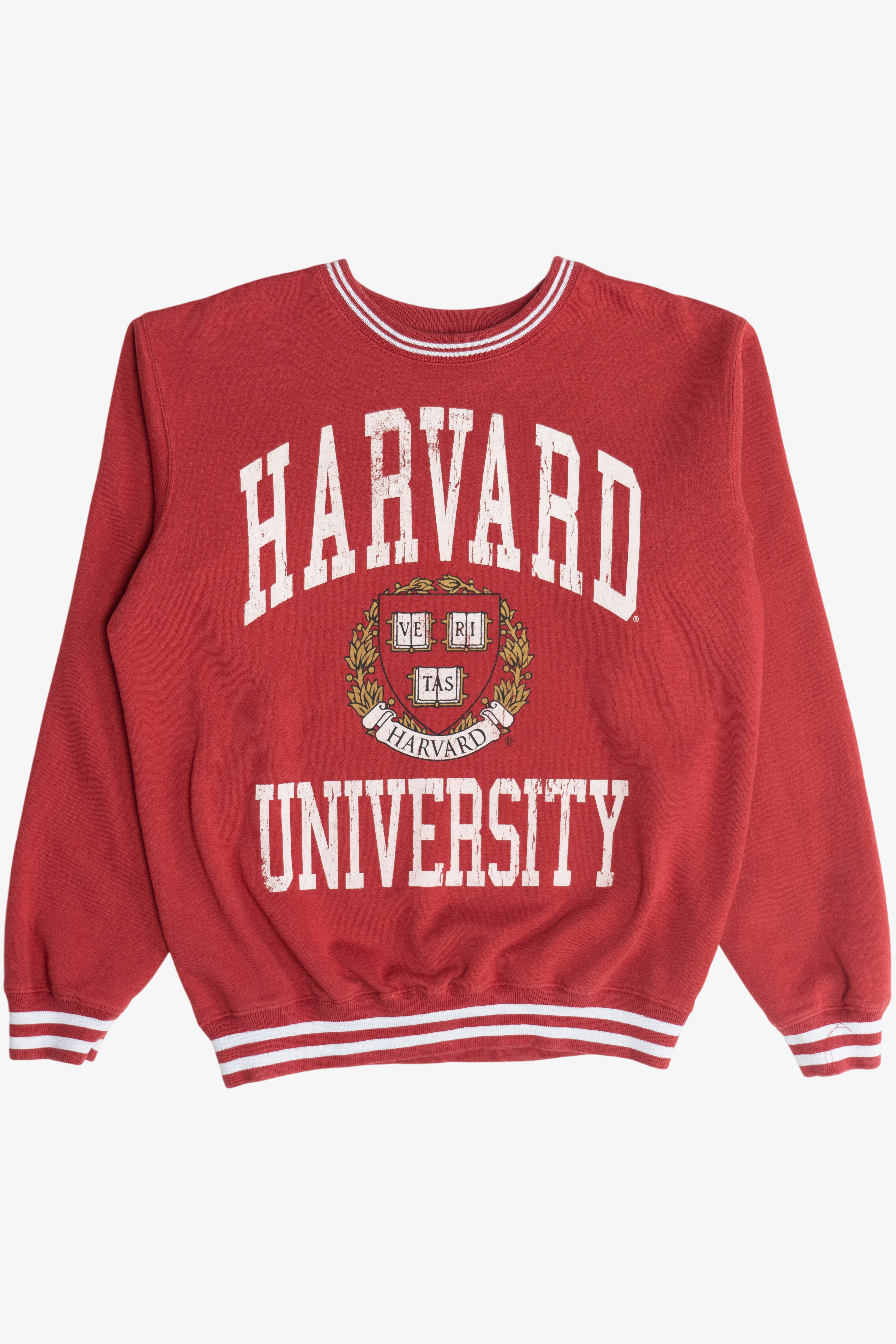 Harvard University Striped Hem Sweatshirt (2020s)