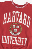 Harvard University Striped Hem Sweatshirt (2020s)