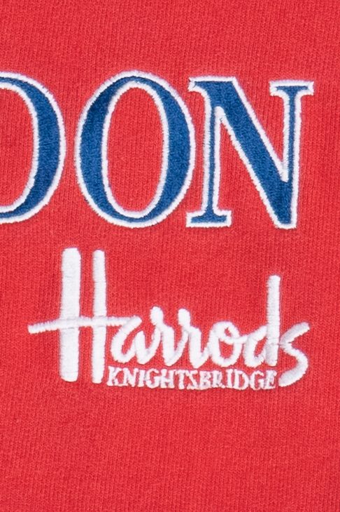 Vintage London "Harrods Knightsbridge" Embroidered Sweatshirt (2000s)