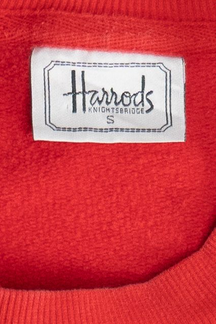 Vintage London "Harrods Knightsbridge" Embroidered Sweatshirt (2000s)