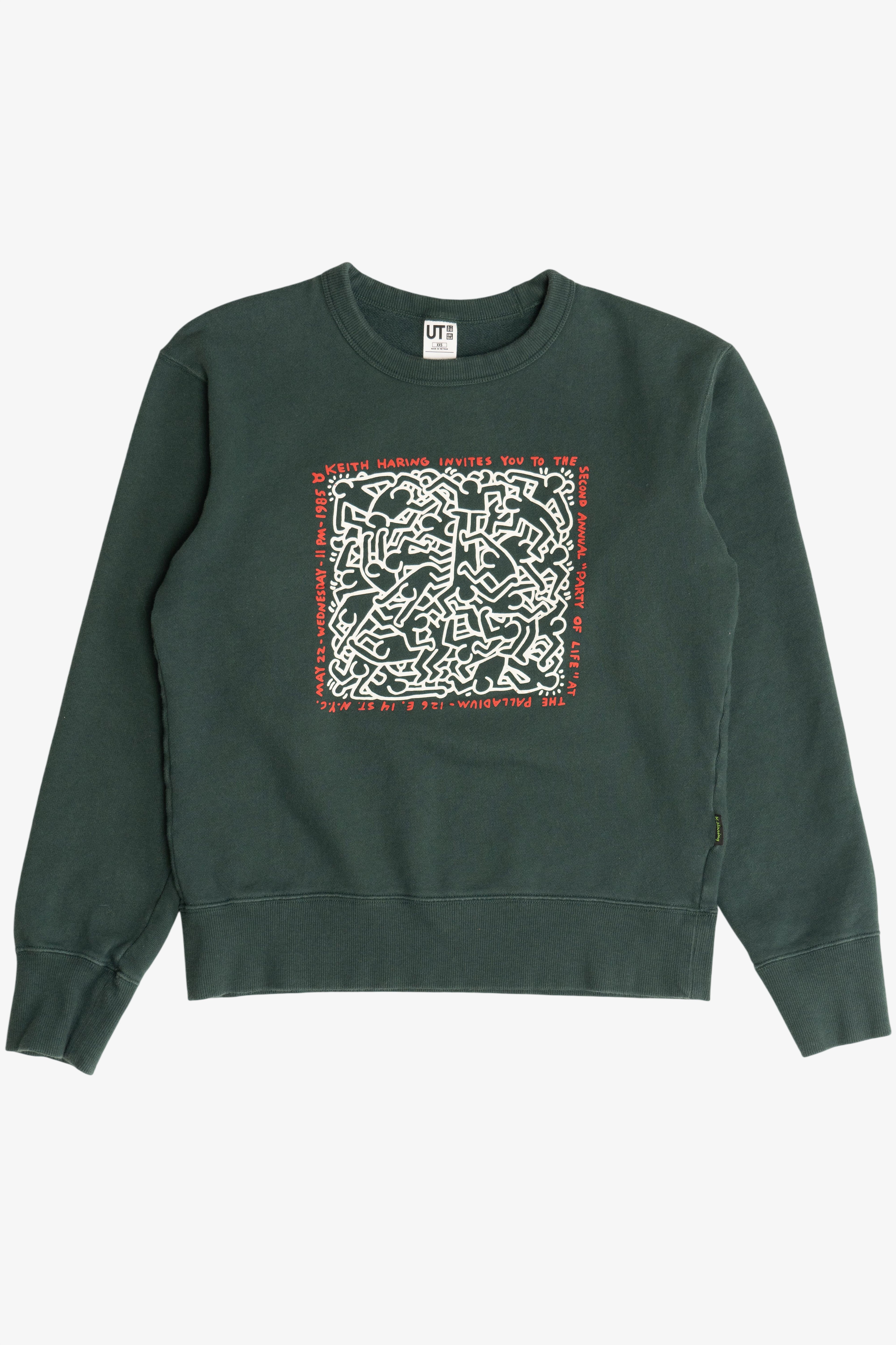 Keith Haring Art Uniqlo Sweatshirt (2020s)