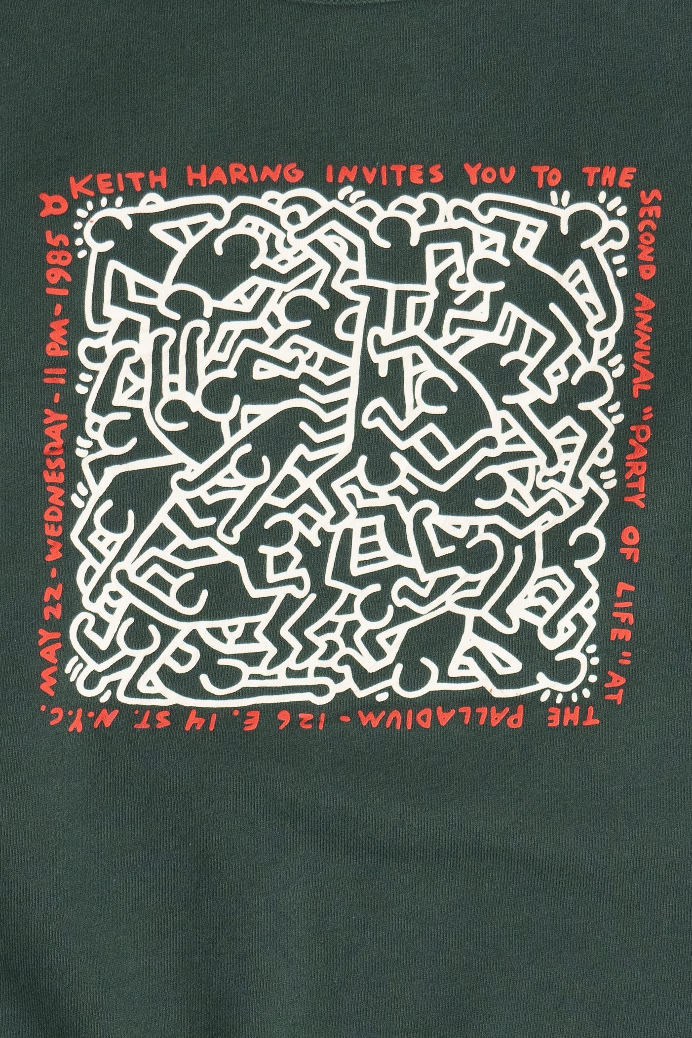Keith Haring Art Uniqlo Sweatshirt (2020s)