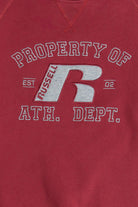 "Property Of Russell Ath. Dept." Embroidered Sweatshirt (2010s)