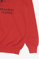 Vintage "I Climbed The Chilkoot Trail" Skagway Alaska Hiking Sweatshirt (1990s)