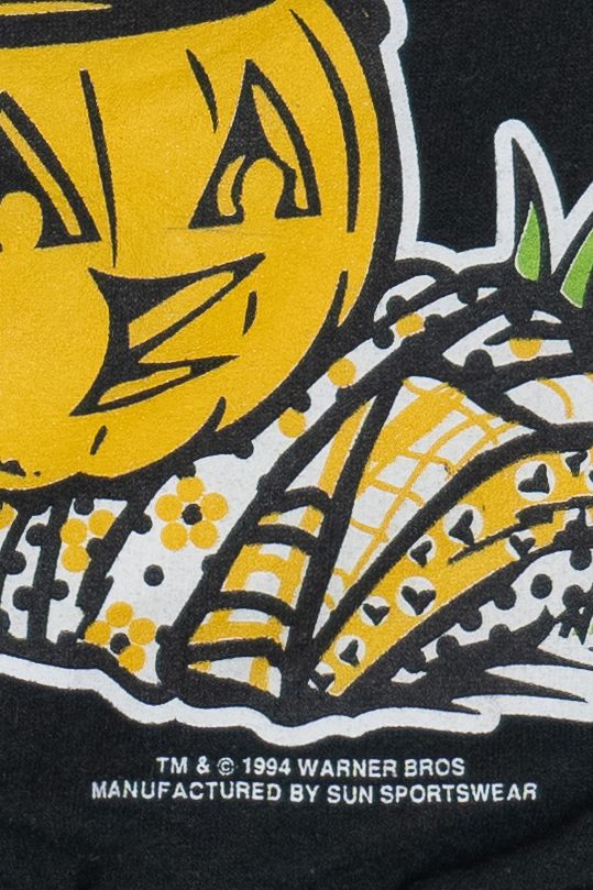 Vintage "Twick Or Tweet" Tweety Bird Looney Tunes Halloween Sweatshirt (1990s)