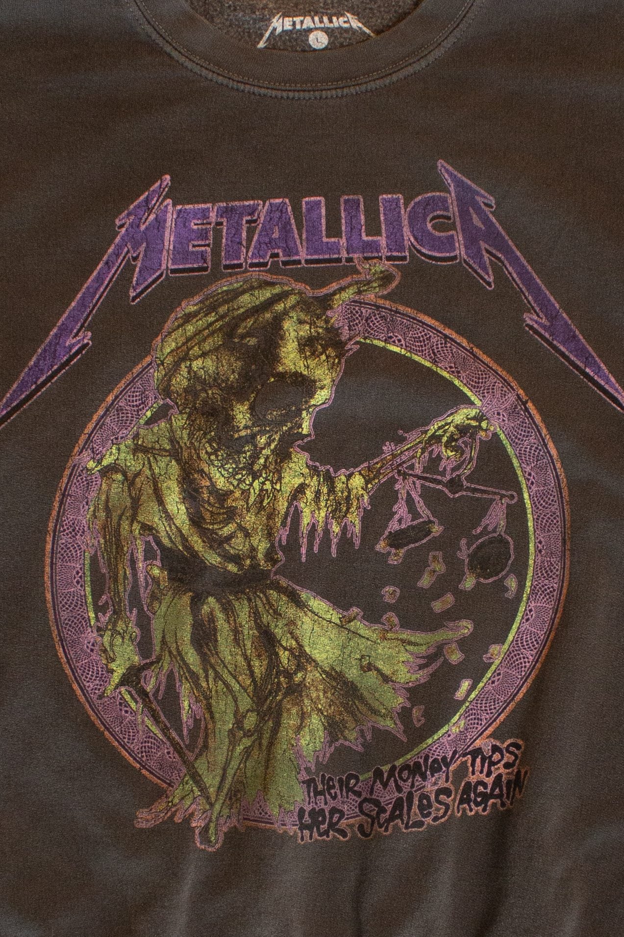 Metallica "...And Justice For All" Sweatshirt (2020s)
