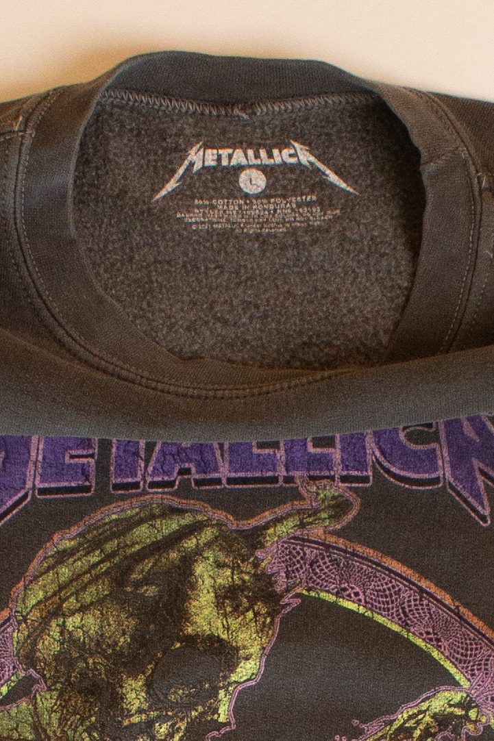 Metallica "...And Justice For All" Sweatshirt (2020s)