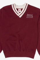 Vintage Red Texwood Industries Inc "We Build Quality" Sweatshirt (1990s)