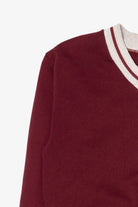 Vintage Red Texwood Industries Inc "We Build Quality" Sweatshirt (1990s)