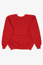 Vintage Red Nautical Sailor Raglan Sweatshirt (1990s)