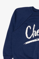 Vintage Navy Blue "Cheshire" Raglan Sweatshirt (1990s)