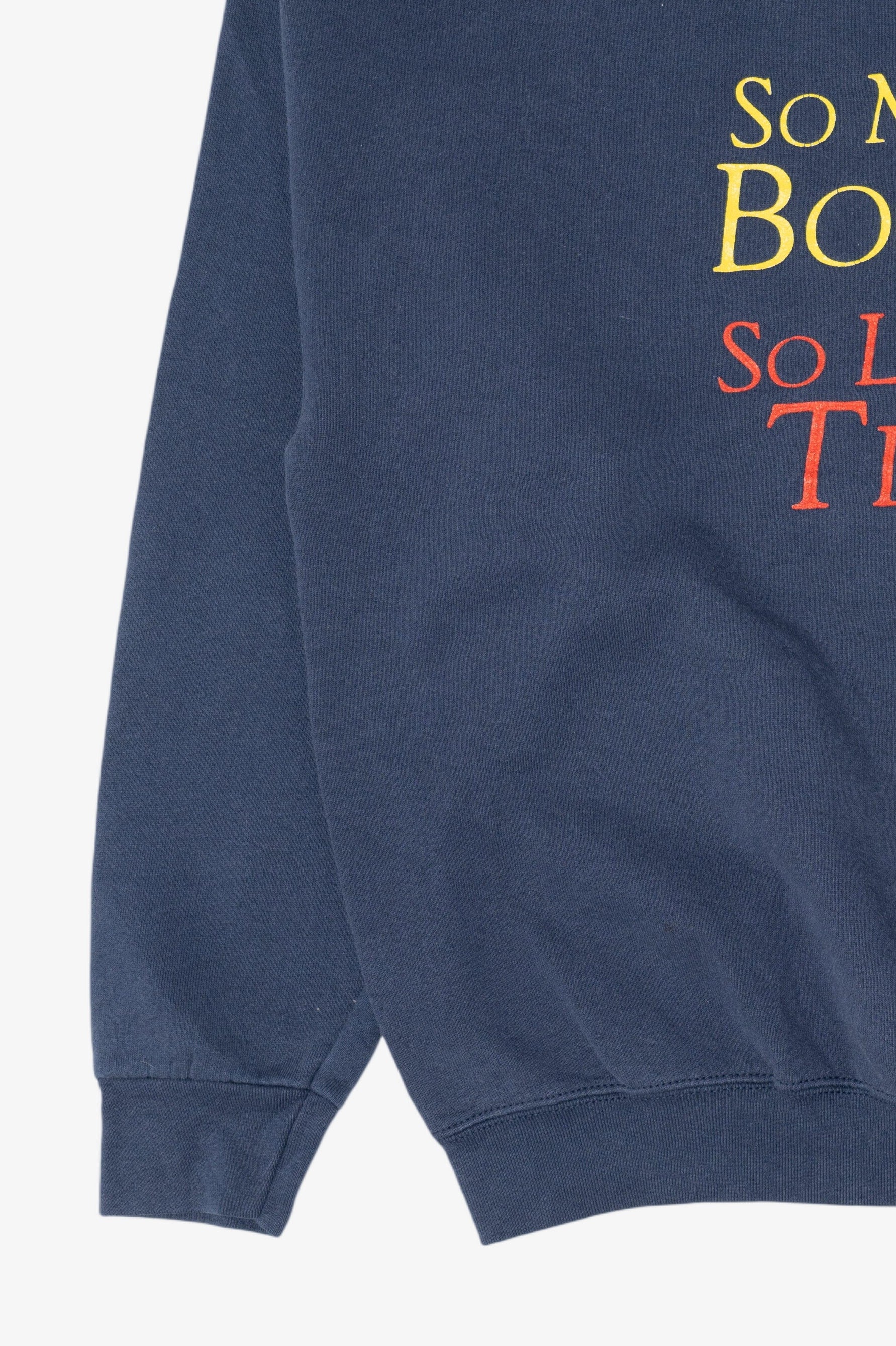 Vintage "So many Books... So Little Time" Sweatshirt (1990s)