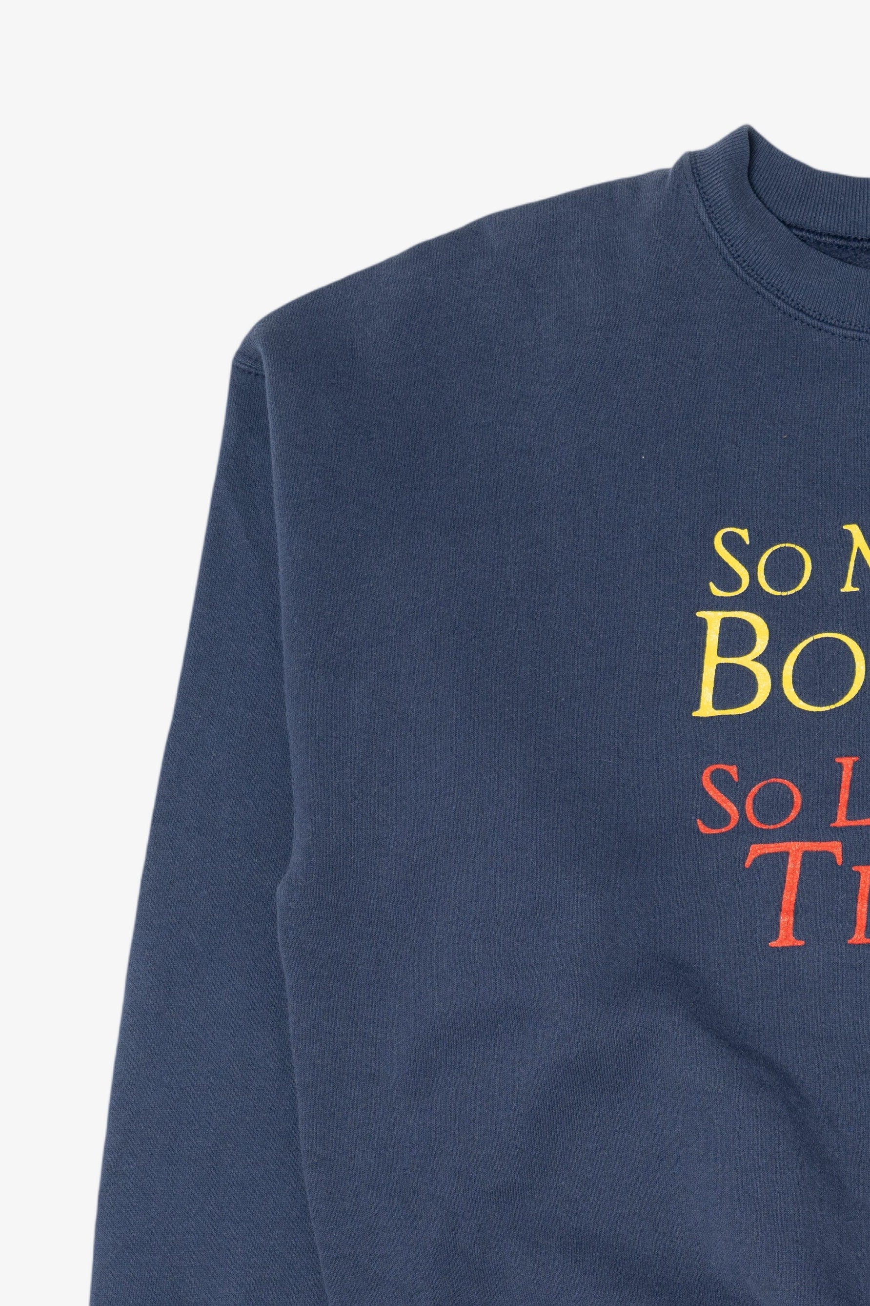 Vintage "So many Books... So Little Time" Sweatshirt (1990s)