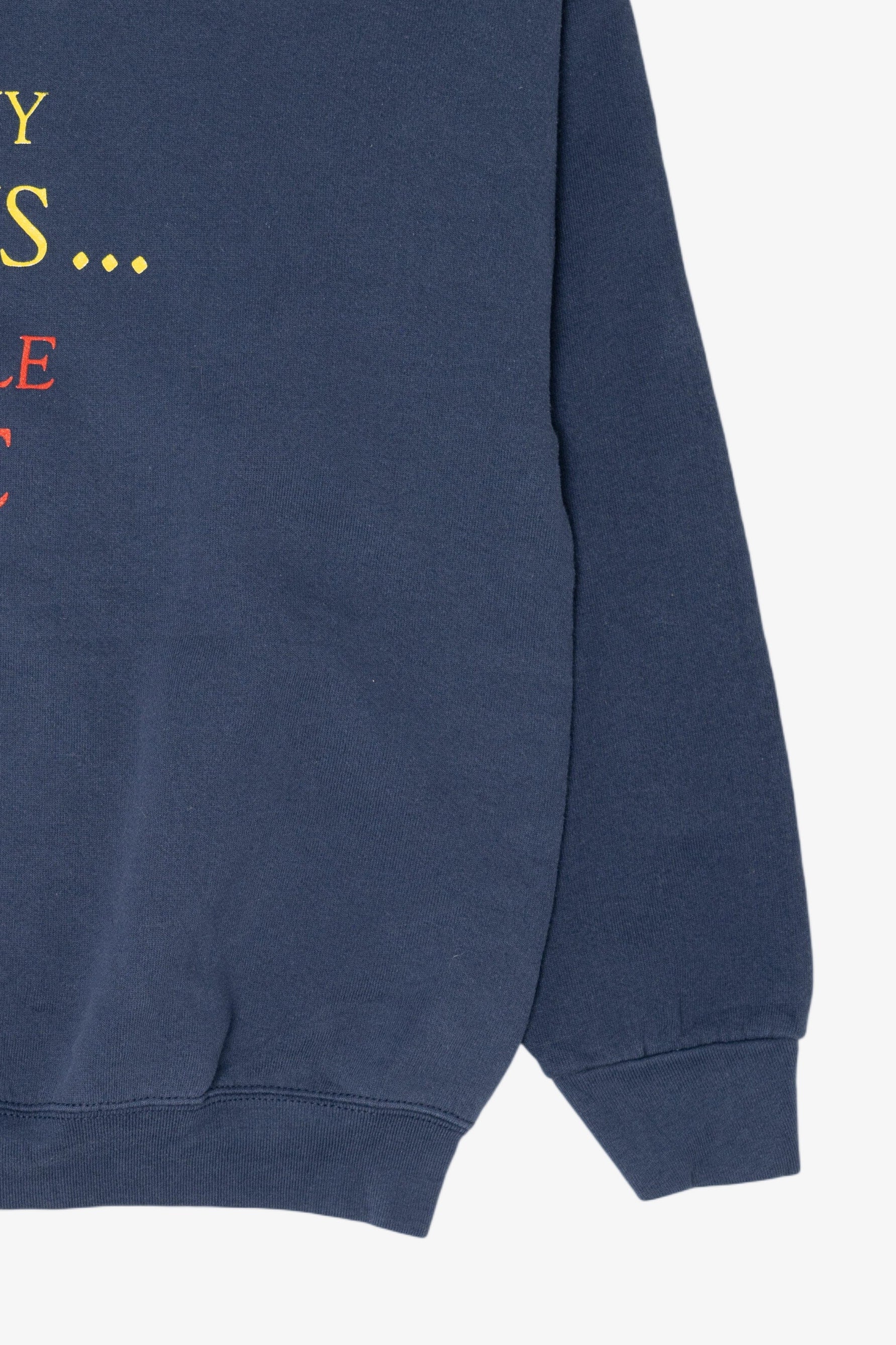 Vintage "So many Books... So Little Time" Sweatshirt (1990s)