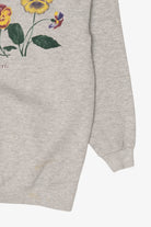 Vintage Pansy Potpourri Tultex Sweatshirt (1990s)