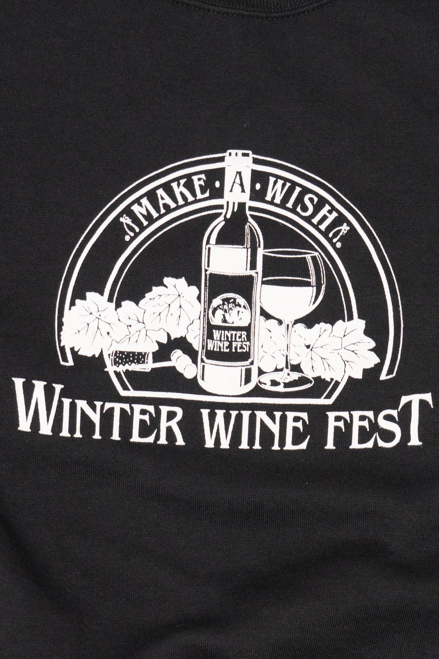 Vintage Make A Wish Winter Wine Fest Sweatshirt (1990s)