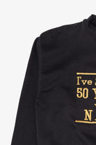 Vintage Embroidered "I Survived 50 Years With Nate" Tultex Raglan Sweatshirt (1990s)