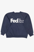 Vintage FedEx Discus Athletic Raglan Sweatshirt (1990s)
