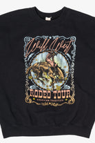 Vintage Wild West Rodeo Tour American Tradition Sweatshirt (1990s)