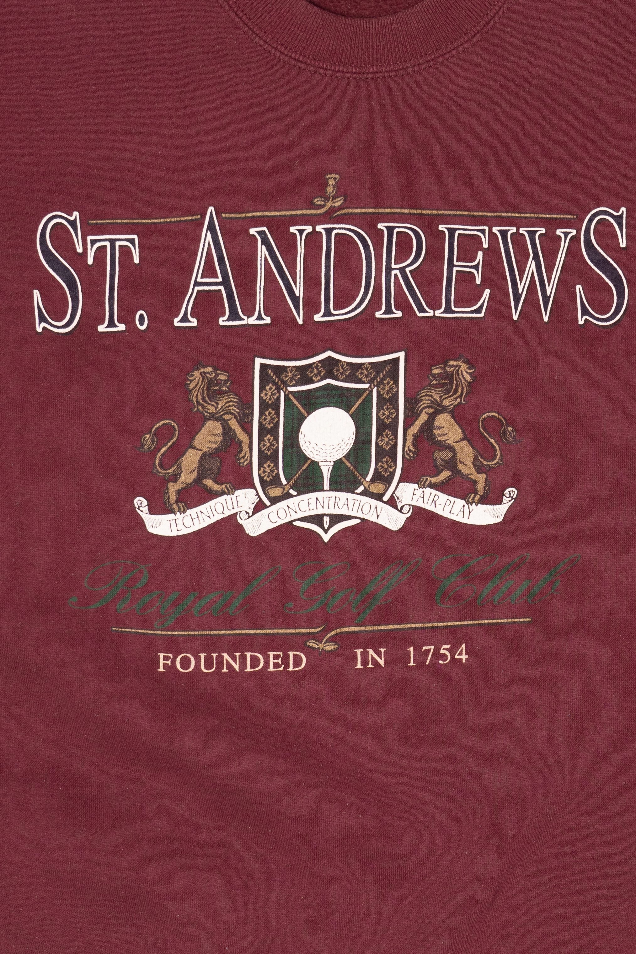 Vintage St. Andrew's Royal Golf Club Sweatshirt (1990s)