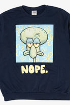 Spongebob Squarepants "Nope" Squidward Sweatshirt (2020s)