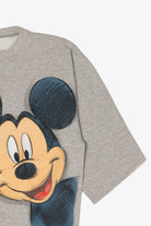 Disneyland Mickey Mouse Cut-Off Sleeves Sweatshirt