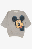 Disneyland Mickey Mouse Cut-Off Sleeves Sweatshirt