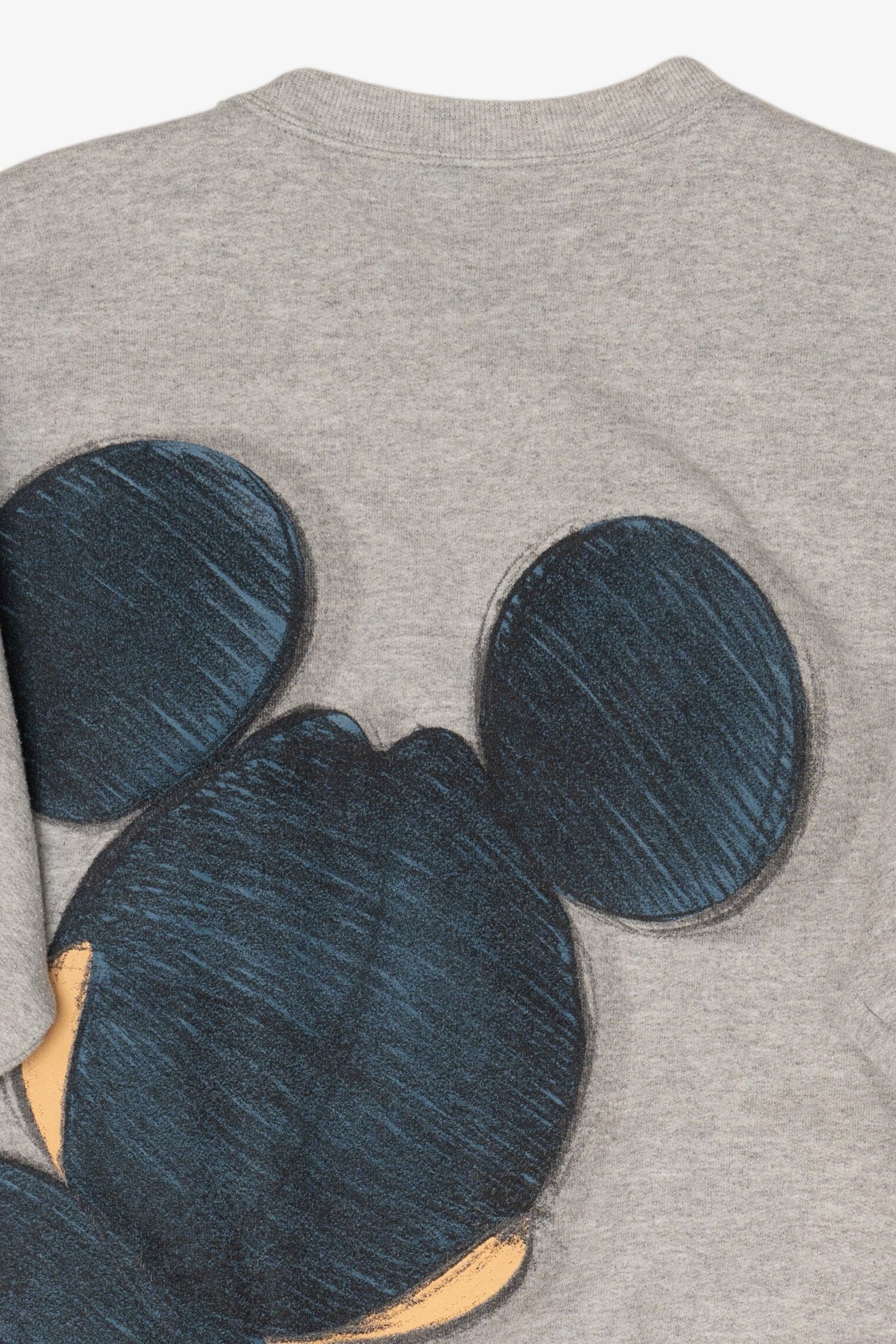 Disneyland Mickey Mouse Cut-Off Sleeves Sweatshirt