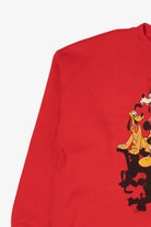 Vintage Red Mickey Unlimited Cut Off Sweatshirt (1990s)