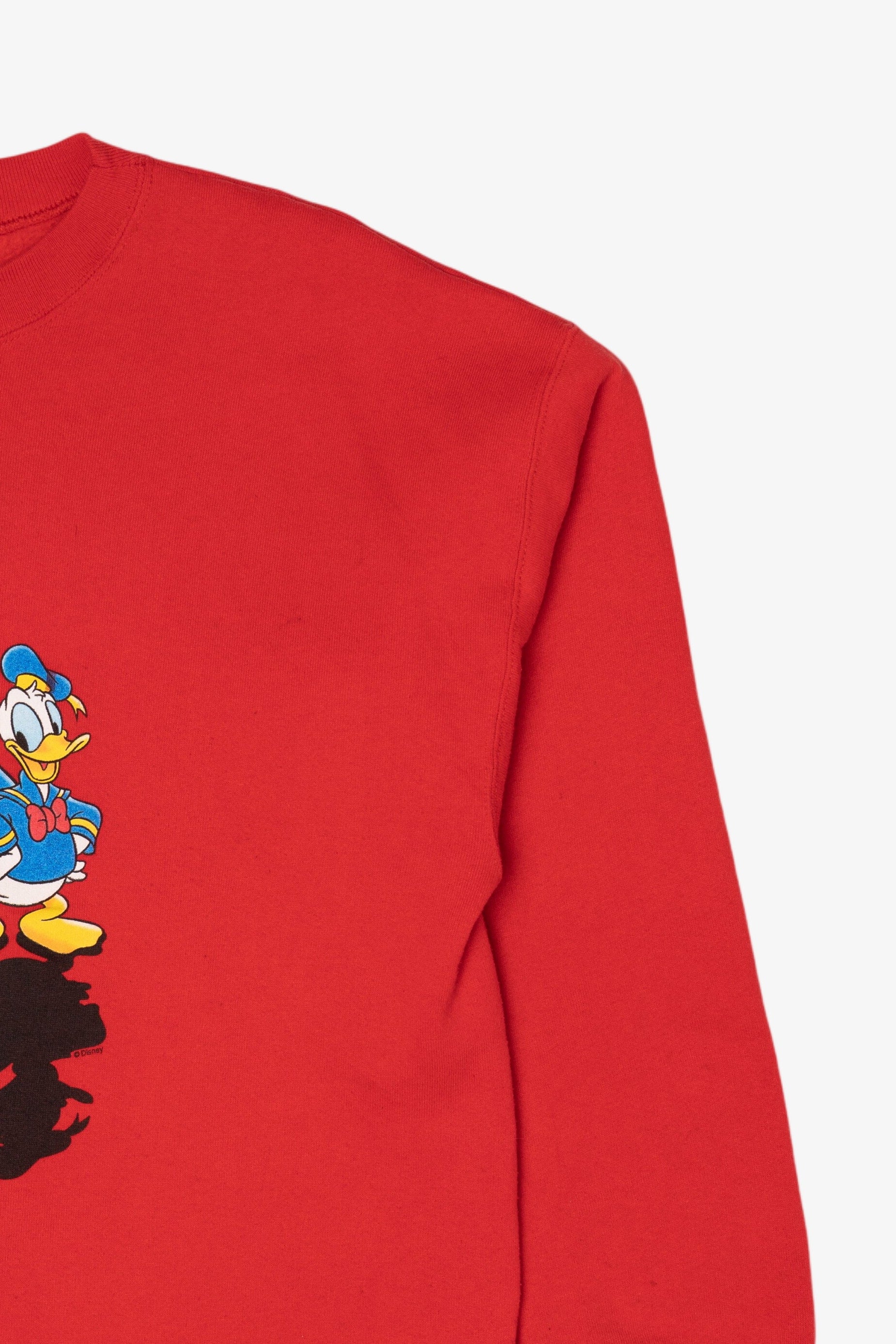 Vintage Red Mickey Unlimited Cut Off Sweatshirt (1990s)