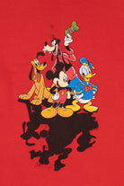 Vintage Red Mickey Unlimited Cut Off Sweatshirt (1990s)