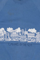 Vintage Carmel By The Sea Wrap Around Raglan Sweatshirt (1990s)