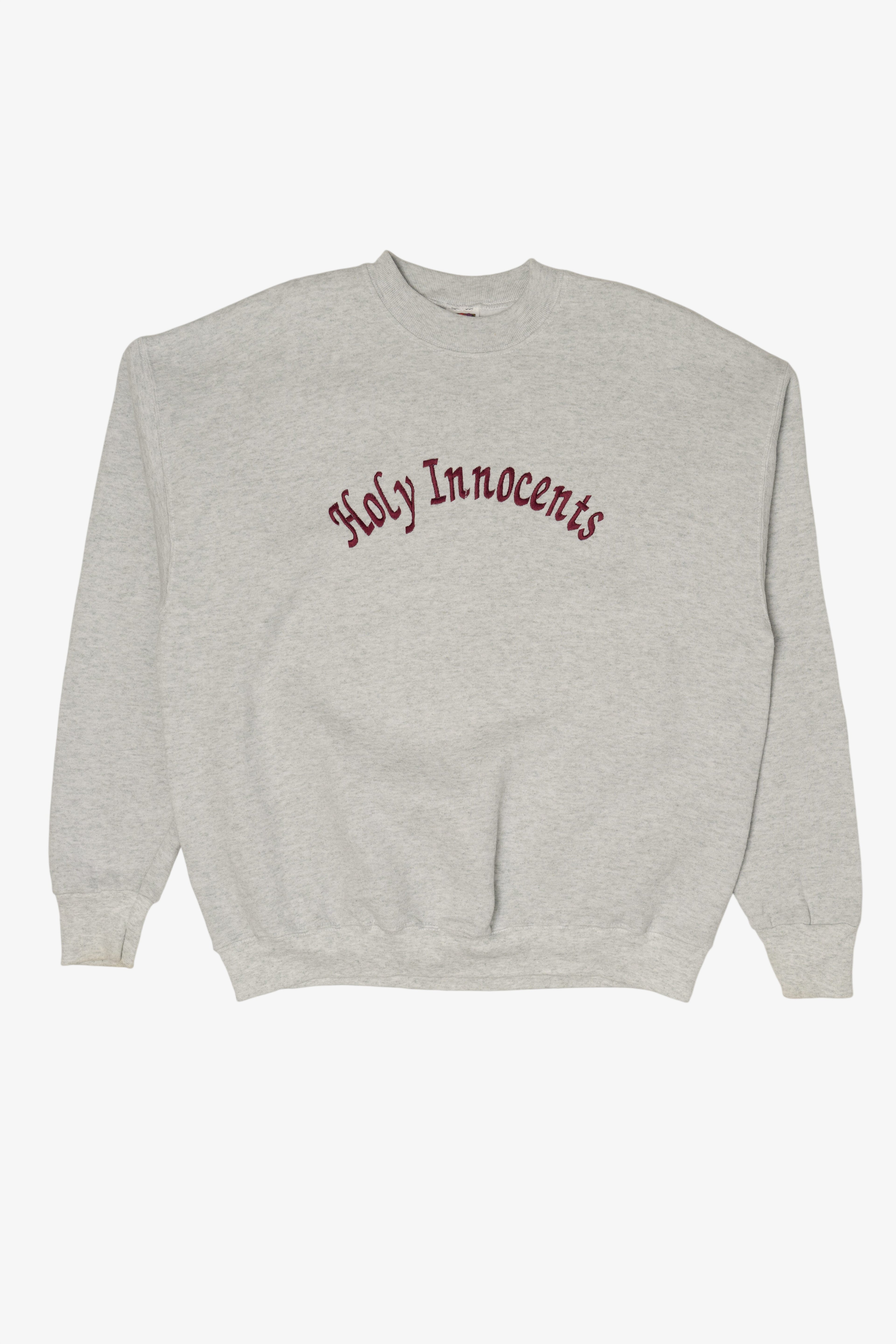Vintage Gray Holy Innocents Sweatshirt (1990s)