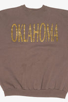 Vintage Brown Oklahoma Tultex Sweatshirt (1990s)