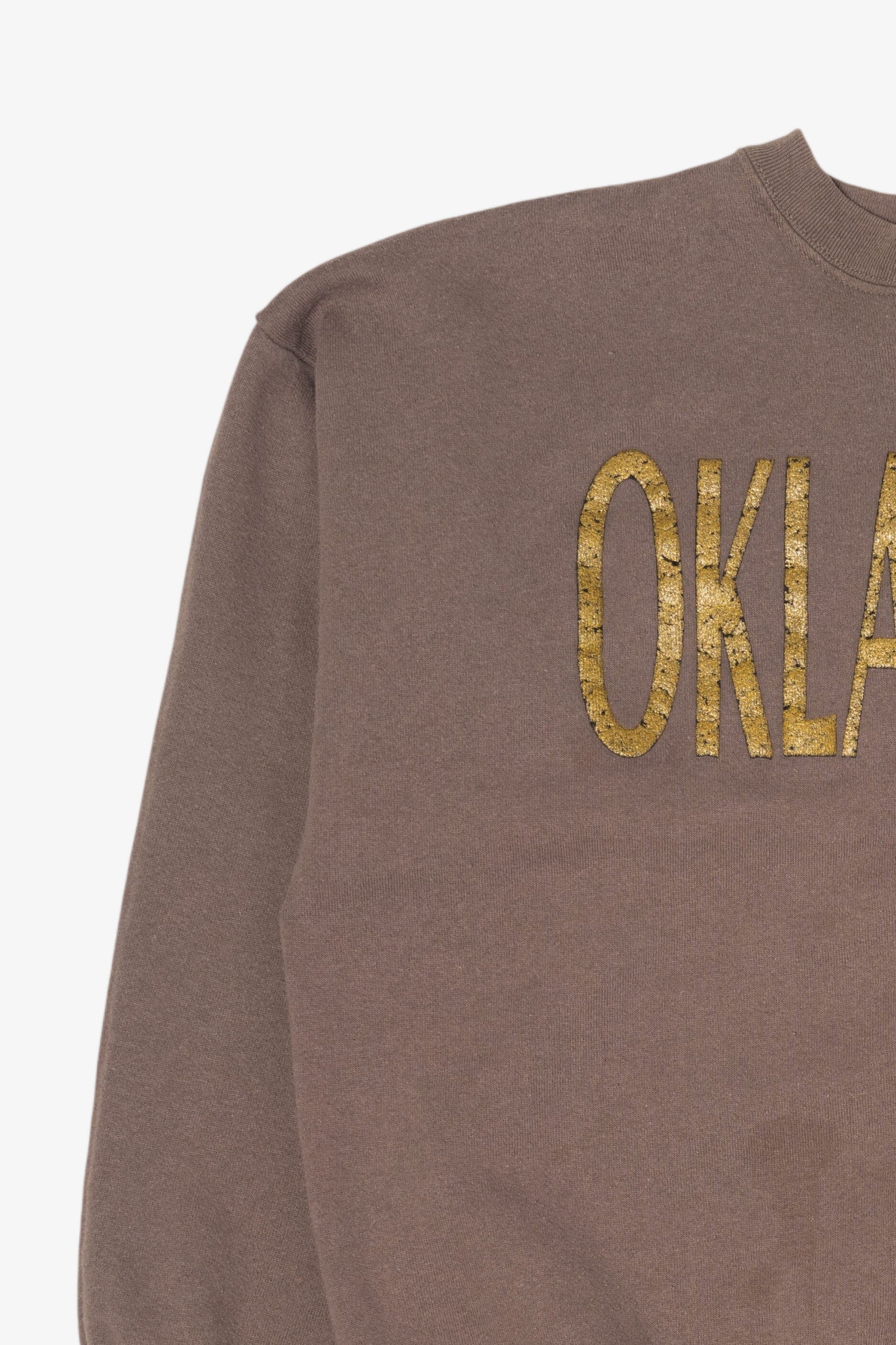 Vintage Brown Oklahoma Tultex Sweatshirt (1990s)