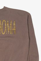 Vintage Brown Oklahoma Tultex Sweatshirt (1990s)