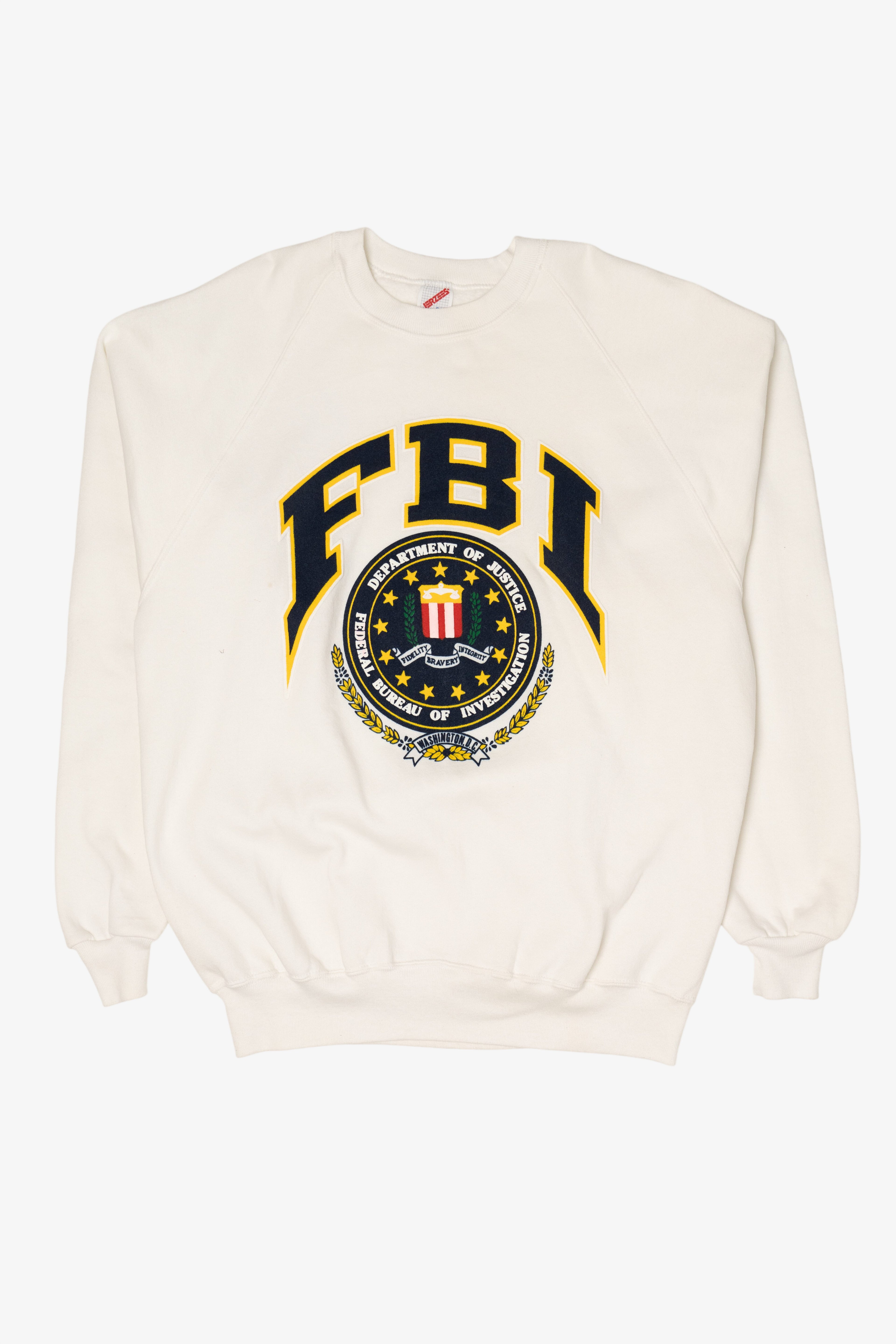 Vintage FBI Federal Bureau Of Investigation Sweatshirt (1990s)