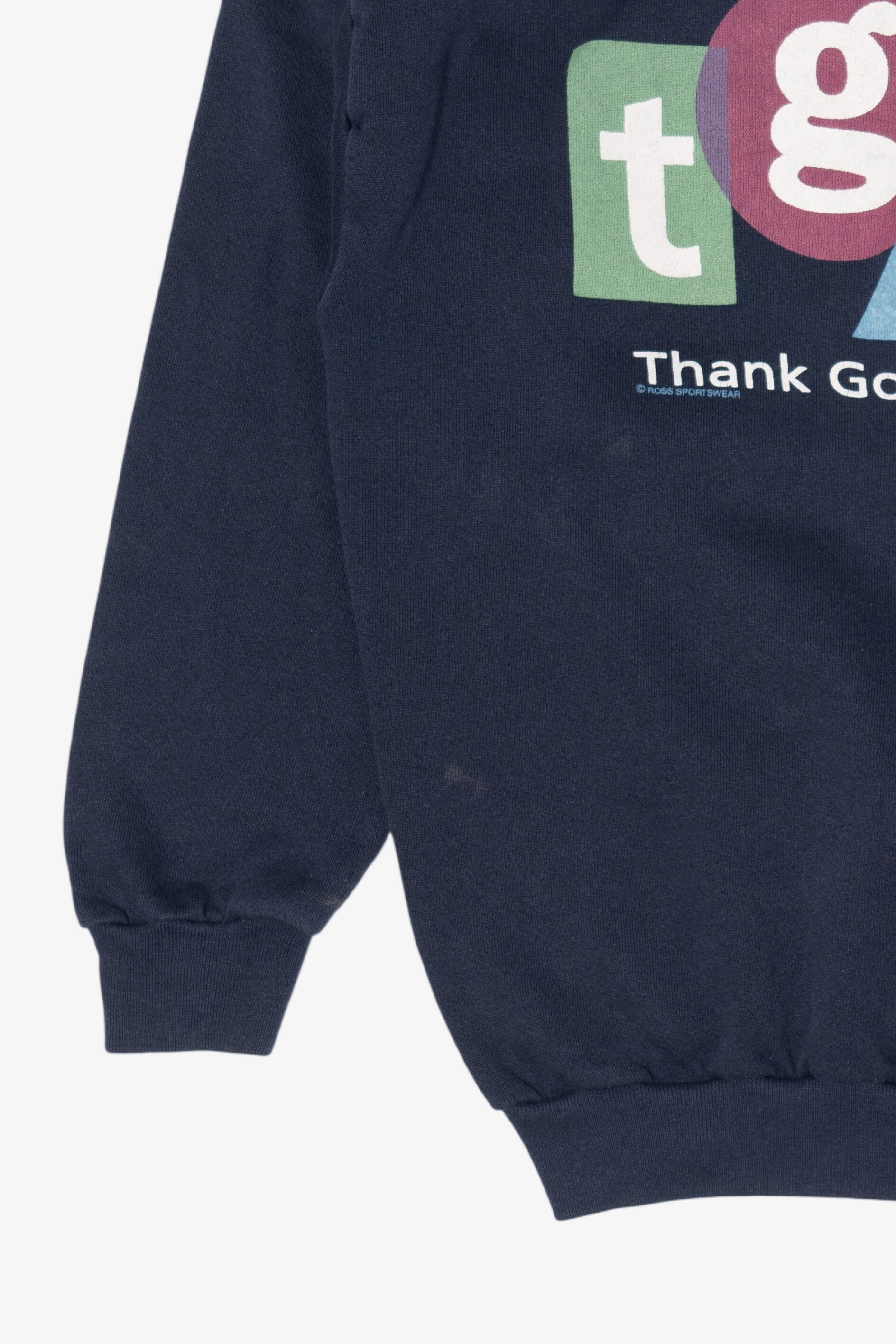 Vintage "TGIF Thank God I'm Female" Sweatshirt (1990s)