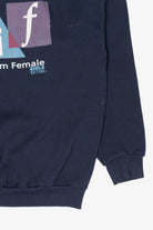 Vintage "TGIF Thank God I'm Female" Sweatshirt (1990s)