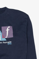 Vintage "TGIF Thank God I'm Female" Sweatshirt (1990s)